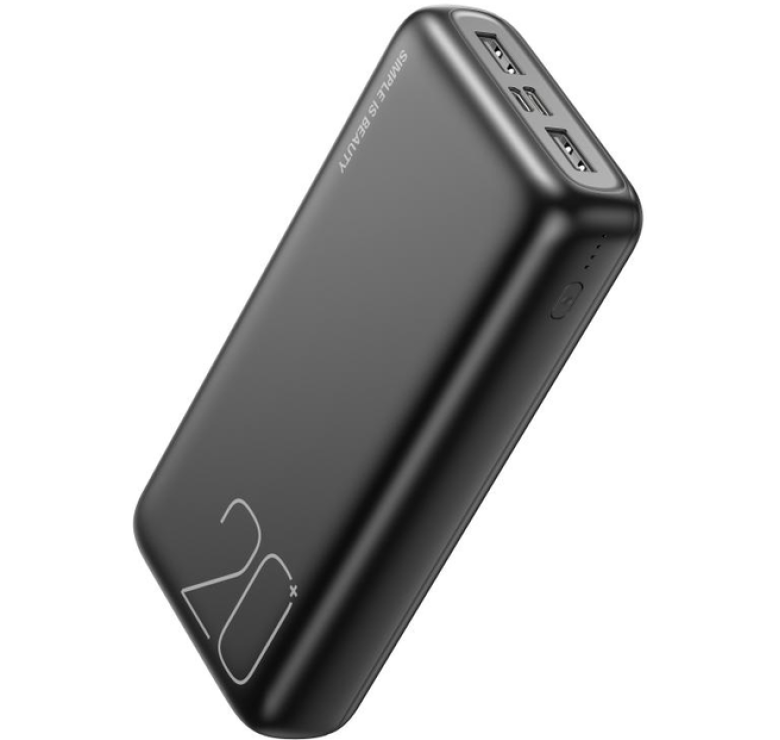 Зарядный Power Bank XO-PR183 / Быстрая зарядка / 20000 mAh / Черный