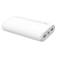 Зарядный Power Bank XO-PR127 / Быстрая зарядка  PD20W / 20000 mAh / Белый