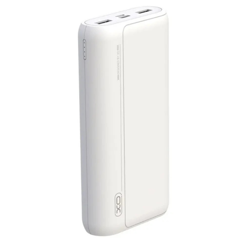 Зарядный Power Bank XO-PR127 / Быстрая зарядка PD20W / 20000 mAh / Белый