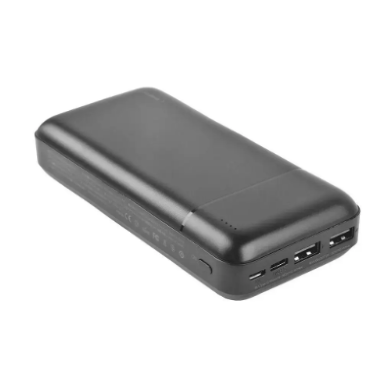 Зарядный Power Bank Remax RPP-166 Lango / 2.1A / 20000 mAh / Черный