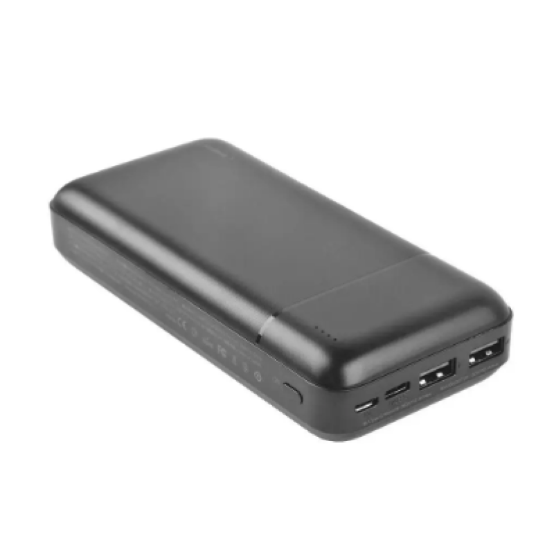 Зарядний Power Bank Remax RPP-166 Lango / 2.1A / 20000 mAh / Чорний