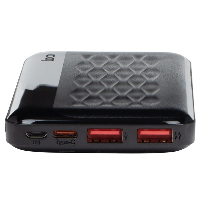 Зарядный Power Bank Hoco J90 22.5W+PD20W / Быстрая зарядка / 10000 mAh / Черный