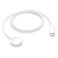 Беспроводная зарядка Type-c для часов Apple Watch Series 10\9\8\7\6\Ultra 2\5\4\ Белая