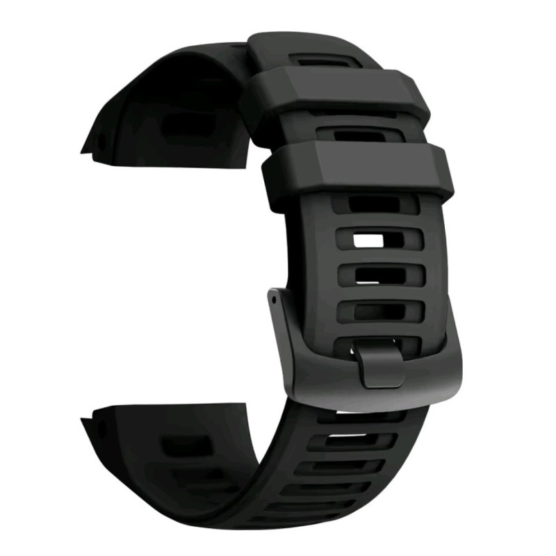 Силіконовий ремінець SmartEra для Garmin Instinct / Instinct 2 (22 мм) Black