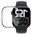 Защитная пленка для часов Apple Watch Series 10 (42мм.) / Черная рамка