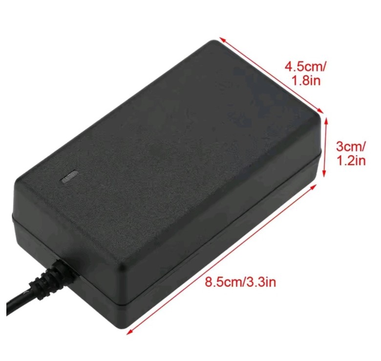 Зарядное устройство для аккумуляторной пилы, триммера/21V 2A/AC/DС/60см. / Черный
