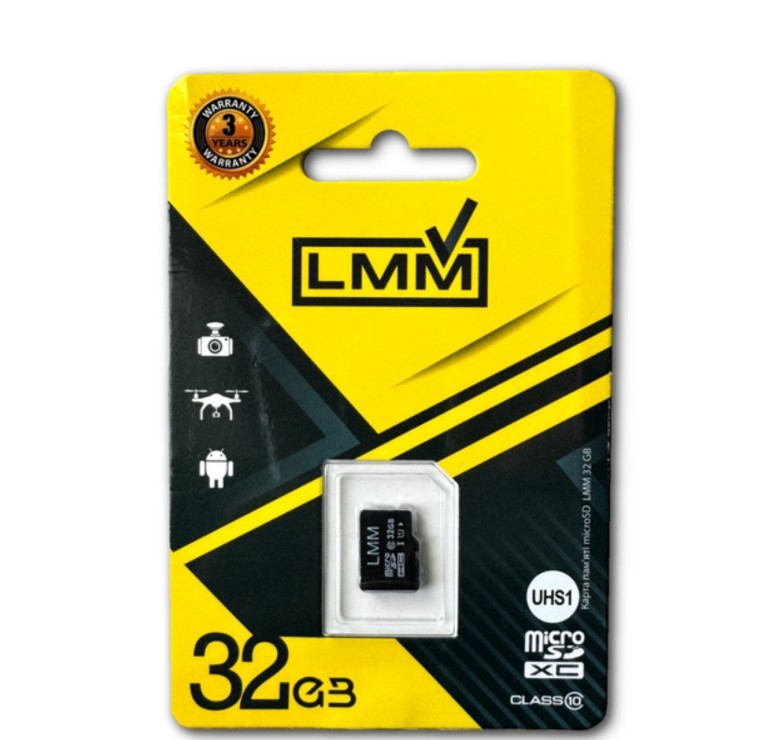 Карта памяти "LMM" Micro SDHC 32 гб 10 Class