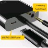 Переходник HDMI – VGA для передачи видео и аудио сигнала / Черный