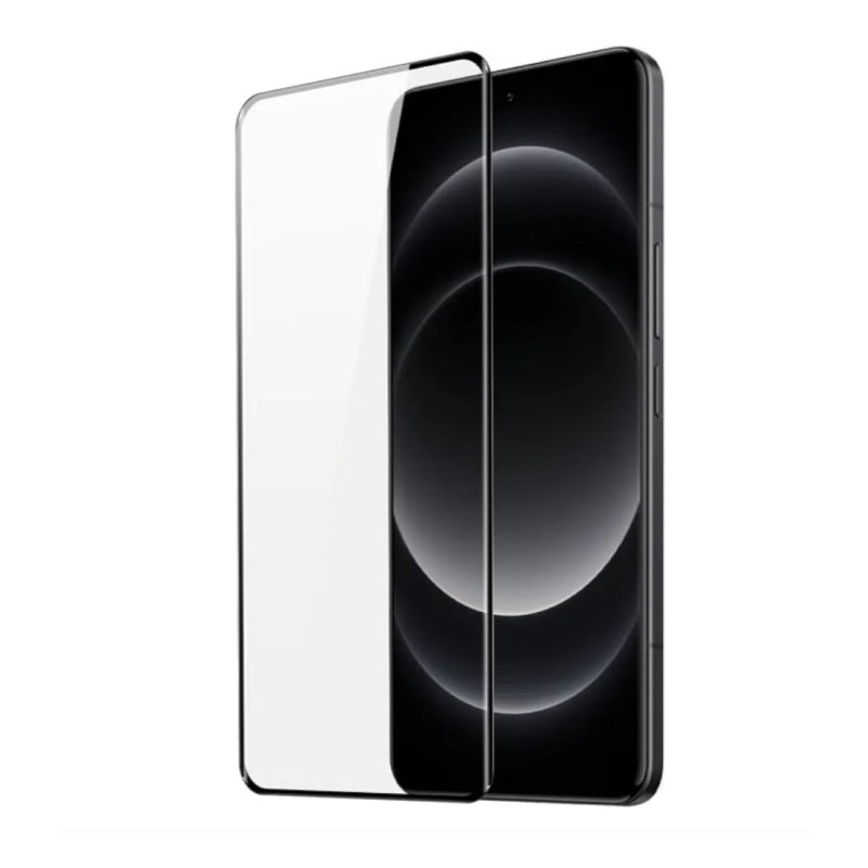 Захисне скло на смартфон Xiaomi 14 Ultra / Чорна рамка