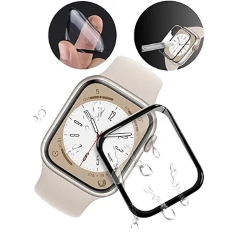 Защитная пленка для часов Redmi Watch 2 Lite / Полное покрытие / Прозрачная