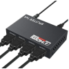HDMI розгалужувач на 4 порти HDMI SPLITTER 1 in 4 / Чорний