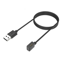 Магнітний USB кабель для зарядки фітнес браслета Xiaomi Mi Band 10 \ 60см. \ Чорний