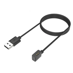 Магнитный USB кабель для зарядки фитнес браслета Xiaomi Mi Band 10>60см.> Черный