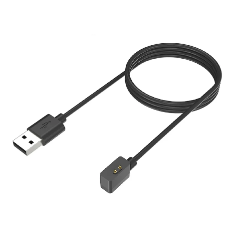 Магнитный USB кабель для зарядки фитнес браслета Xiaomi Mi Band 10>60см.> Черный