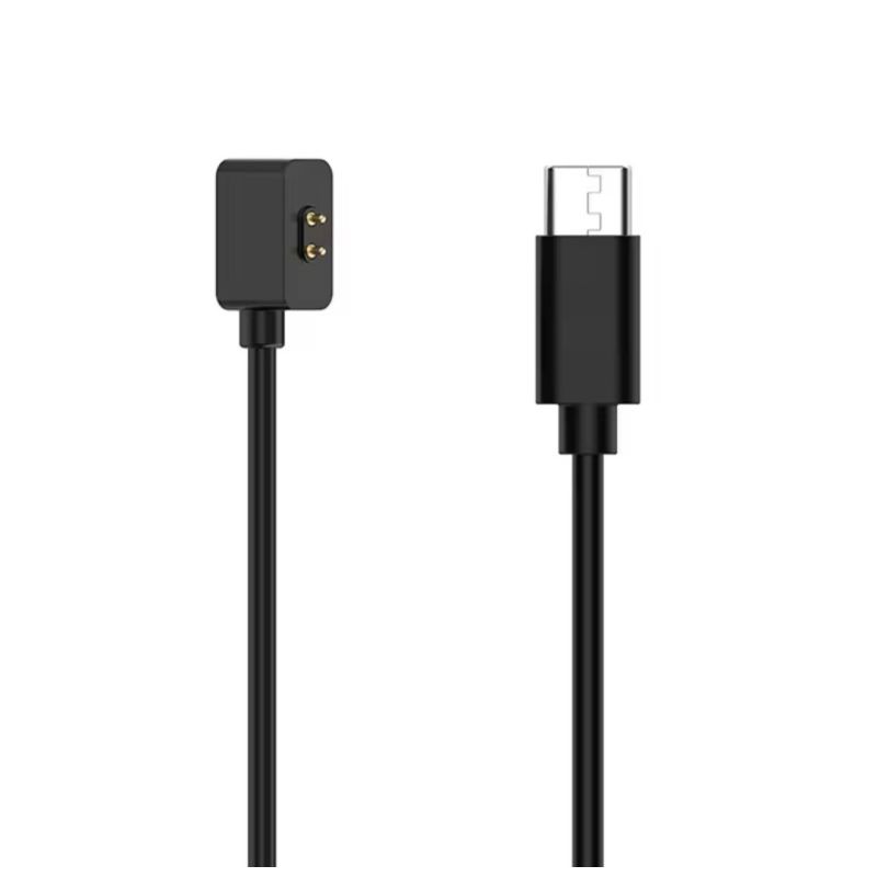 Магнитный Type-c кабель для зарядки фитнес браслета Xiaomi Mi Band 10 / 60 см. / Черный