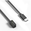 Магнитный Type-c кабель для зарядки фитнес браслета Xiaomi Mi Band 10 / 60 см. / Черный