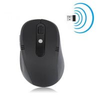 Беспроводная мышка Wireless Mouse G-108 / Компьютерная мышка беспроводная 2.4GHz / Черный- Темно Серый