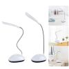 Настольная светодиодная Led лампа X-7188 / На батарейках ААА / Белый