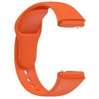 Силіконовий ремінець для  Xiaomi Redmi Watch 3 Active / Помаранчевий