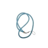 Шнурок на шею для телефона / Голубой