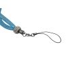 Шнурок на шею для телефона / Голубой