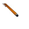 Стилус универсальный емкостный с отверстием для крепления / Оранжевый