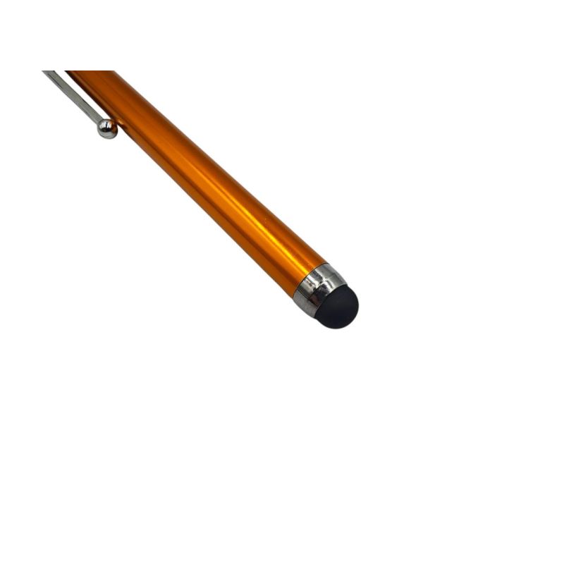 Стилус универсальный емкостный с отверстием для крепления / Оранжевый