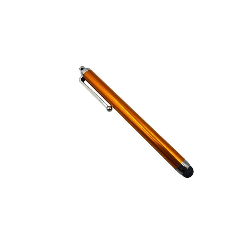 Стилус универсальный емкостный с отверстием для крепления / Оранжевый