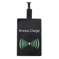 Универсальный ресивер (приемник) для беспроводной зарядки Micro USB (тип B) Черный