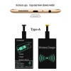 Універсальний ресивер (приймач) для безпровідної зарядки Micro USB (тип A) Чорний