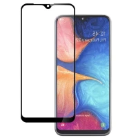 Загартоване захисне скло на Samsung Galaxy A202 Повне покриття Чорне