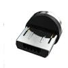 Магнітний кабель Micro USB TOPK Cвітиться (Зеленим) для швидкої зарядки 3.0 Зелений