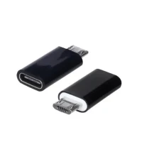 Переходник с Micro на TYPE-C для смартфонов и других устройств Черный