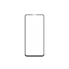 Закаленное защитное стекло на Samsung Galaxy A71 (A715) Черная рамка