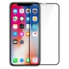 Загартоване захисне скло на Iphone XS Max / Повне покриття / Чорна рамка