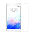 Закаленное защитное стекло на Meizu M3 Note / Без рамки / Прозрачное