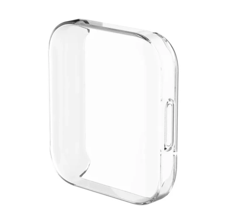 Силіконова накладка (бампер) для годинника Redmi Watch 2 Lite / Повне покриття / Прозора