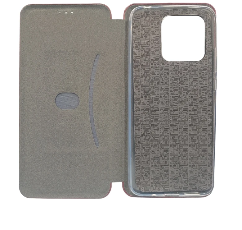 Чохол-книжка Baseus для Xiaomi Redmi 10C / Бордовий
