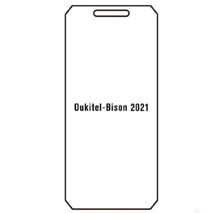 Гидрогелевая олеофобная защитная пленка для Oukitel Bison F150 2021 / Прозрачная