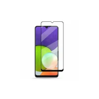Загартоване захисне скло на Samsung Galaxy A22 (4G) SM-A225 / Чорна рамка