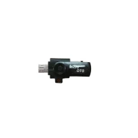 Картридер TU004 2in1 microSD на USB или MicroUSB / Кардридер Micro OTG / Черный