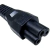 Кабель для блока питания ноутбука 1.2м / 3 pin / Черный