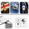 Электроимпульсная зажигалка ARC Lighter 209 дуговая / USB зажигалка с фонариком / Черная