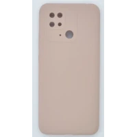 Чехол Fashion Silicone case (матовый) для Xiaomi Redmi 10С /  Бежевый