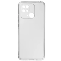 Чехол Oucase (бампер) для Xiaomi Redmi 10c / Силиконовый чехол / Прозрачный