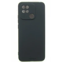 Чехол Fashion Smtt simeitu (матовый) для Xiaomi Redmi 10С / Черный