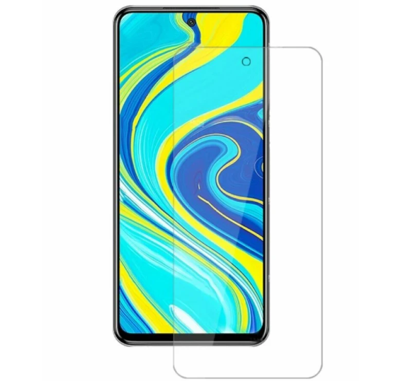Загартоване захисне скло на Xiaomi Note 9 Pro (отвір під камеру) / Прозоре