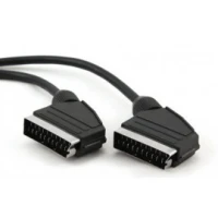 Кабель Scart / Кабель Скарт 1.2 метра / Черный