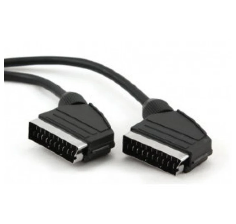 Кабель Scart / Кабель Скарт 1.2 метра / Черный