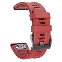Ремінець 26 мм. для годинників Garmin Quatix 7X, 7Pro, 7X (51mm), Enduro \ Червоний